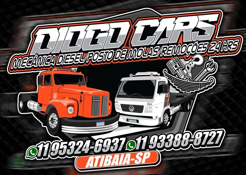 Diogo Cars — Mecânica Diesel, Posto de Molas e Remoções 24 horas, Atibaia-SP
